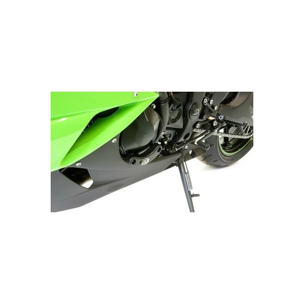 Protector de tapa de motor Lado izquierdo R&G ECS0047BK