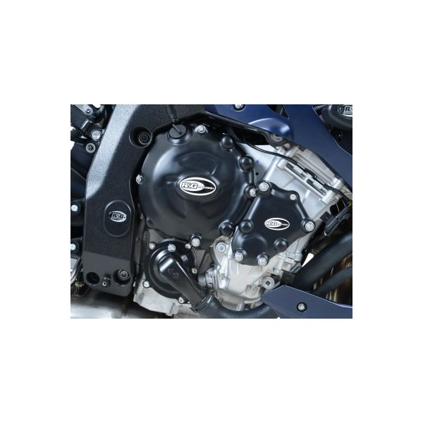 Kit de tapas de motor - 4 pcs Tapas de: Motor (Izq) - Bomba de agua (Dch) - Embrague (Dch) - Pick-up (Dch) R&G KEC0070BK