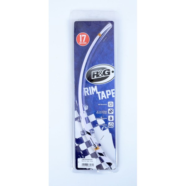 Pegatina de llanta modular Para 2 llantas de 17 pulgadas R&G RIMTAPE0001WH