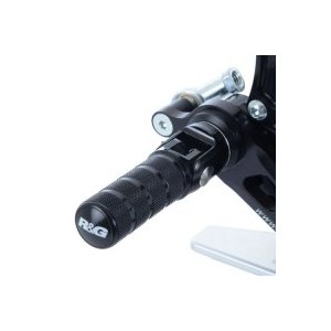 Posapiés para estribera ajustable Par plegables R&G FF0001BK