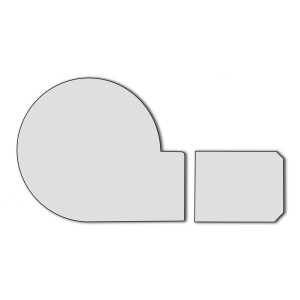 Protector de pantalla del cuadro de instrumentos Eazi-grip  R&G DASHBMW001