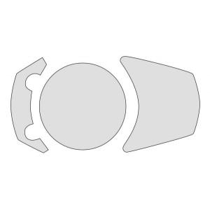 Protector de pantalla del cuadro de instrumentos Eazi-grip  R&G DASHKAW002