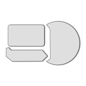 Protector de pantalla del cuadro de instrumentos Eazi-grip  R&G DASHKAW009