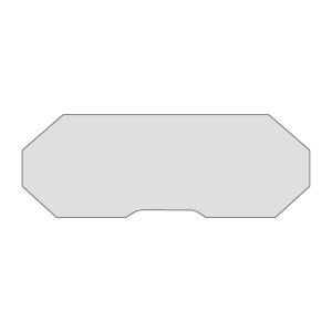 Protector de pantalla del cuadro de instrumentos Eazi-grip  R&G DASHYAM028