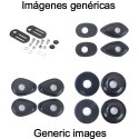 Kit de adaptadores para micro intermitentes para Super Soco CPx Montaje delantero o trasero R&G IAS0021BK