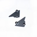 Rear Footrest Plates (pair) para Zero FX 2019-2024 blp0102xx  R&G BLP0102BK