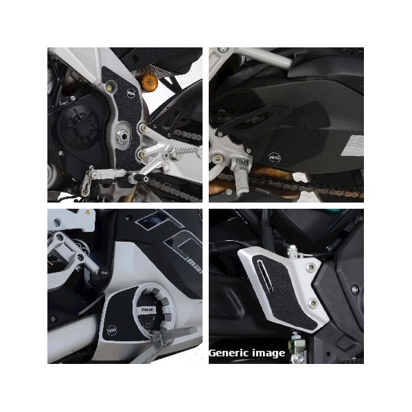 Adhesivo protector contra marcas de bota ezbg607xx 4 pcs R&G EZBG607BL