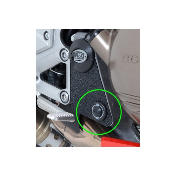 Tapón de chasis inferior fi0090xx Lado derecho R&G FI0090BK