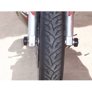 Protectores de horquilla eje delantero fp0042xx  R&G FP0042BK