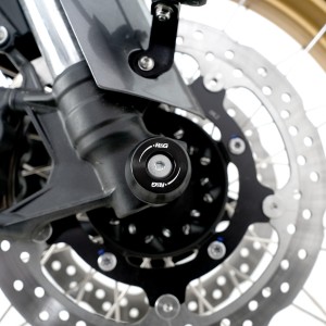 Protectores de horquilla eje delantero para Kove 800X PRO fp0298xx PRO R&G FP0298BK