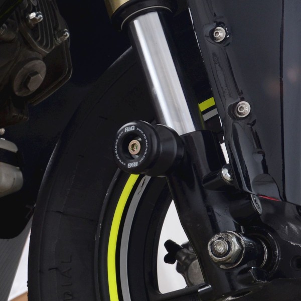 Protector y soporte de caballete delantero fss0003xx  R&G FSS0003BK