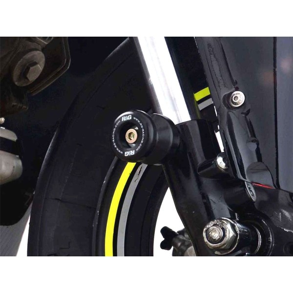 Protector y soporte de caballete delantero fss0005xx  R&G FSS0005BK