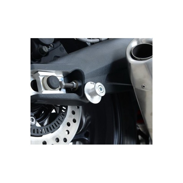 Soporte de caballete M6 con protector itbo001xx  R&G ITBO001SI