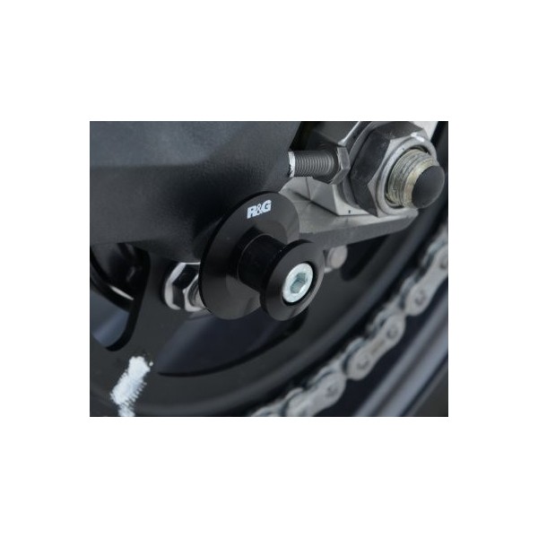 Soporte de caballete M8 con protector itbo002xx  R&G ITBO002BK