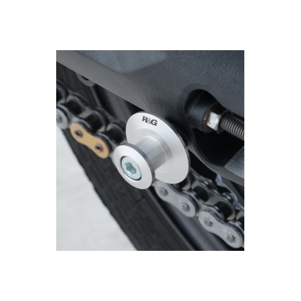 Soporte de caballete M8 con protector itbo002xx  R&G ITBO002SI