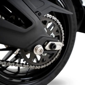 Soporte de caballete M10 con protector itbo003xx  R&G ITBO003SI