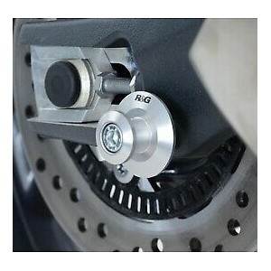 Soporte de caballete M10 con protector itbo004xx  R&G ITBO004SI