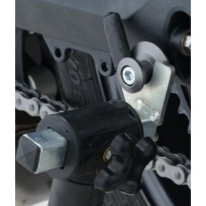 Soporte de caballete M10 con protector itbo004xx  R&G ITBO004TI