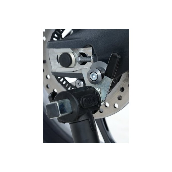 Soporte de caballete M6 con protector itbo014xx  R&G ITBO014BK