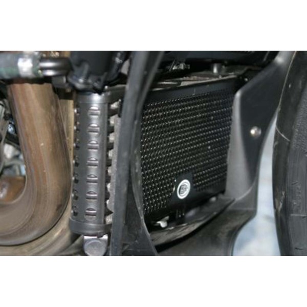 Rejilla protectora de radiador de aceite ocg0005xx  R&G OCG0005BK