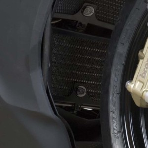 Rejilla protectora de radiador de aceite ocg0005xx  R&G OCG0005BK