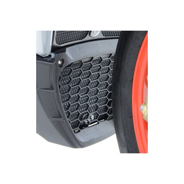 Rejilla protectora de radiador de aceite ocg0025xx  R&G OCG0025BK