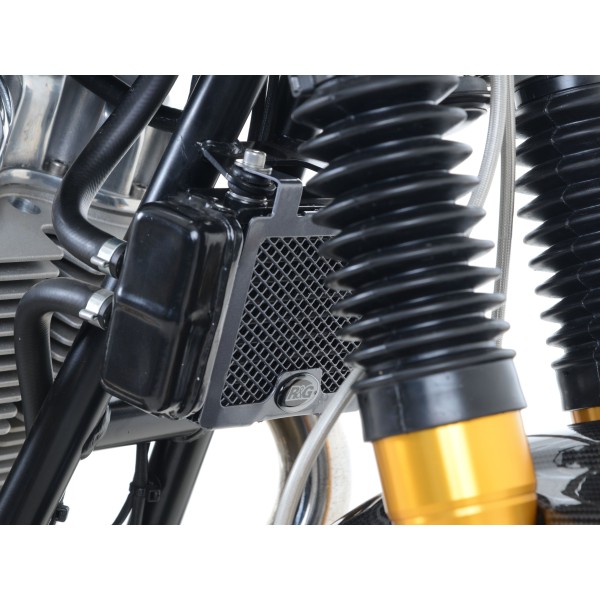 Rejilla protectora de radiador de aceite ocg0027xx  R&G OCG0027BK