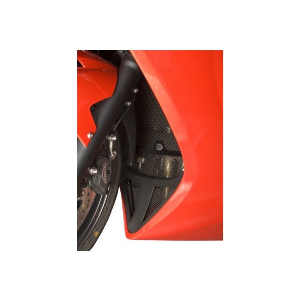 Kit de rejillas protectoras de radiadores de agua y de aceite rad0095xx  R&G RAD0095BK