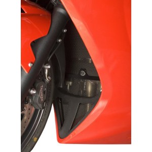 Kit de rejillas protectoras de radiadores de agua y de aceite rad0095xx  R&G RAD0095BK