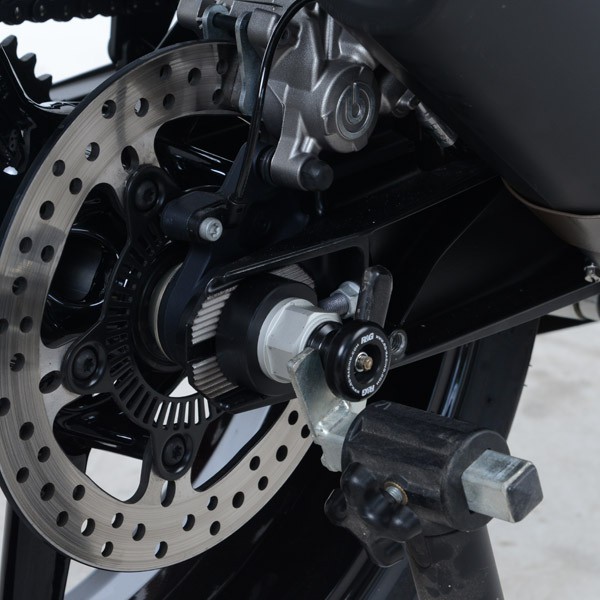 Protector y soporte de caballete trasero ss0052xx  R&G SS0052BK