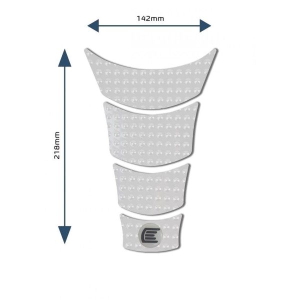 Adhesivos de tracción para depósito Eazi-Grip evocentrepadaxx EVO R&G EVOCENTREPADACL