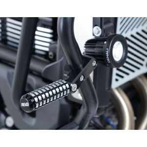 Posapiés elevados hwp0002xx Barras D25.4mm o D22mm R&G HWP0002BK