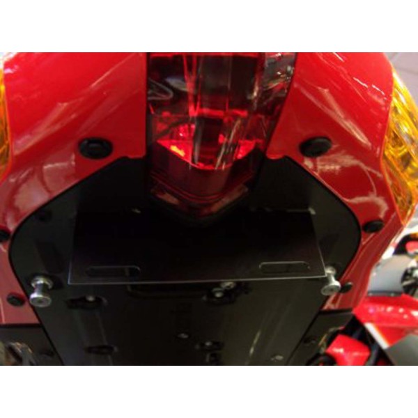 Soporte de matrícula LP0004BK Luz de matrícula incluida R&G LP0004BK