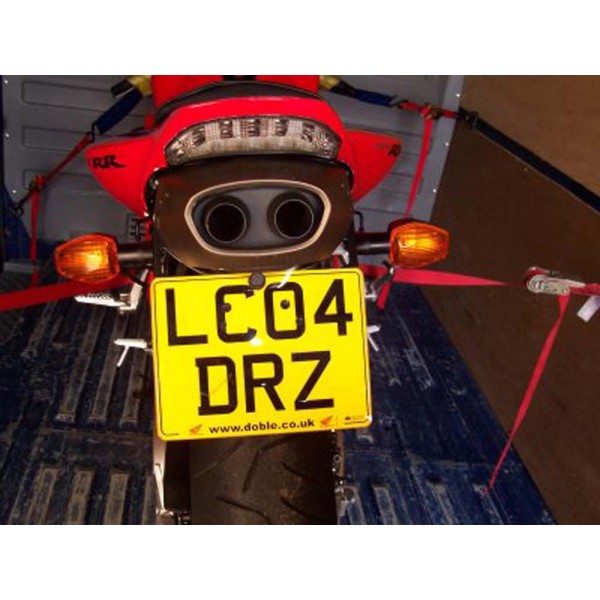 Soporte de matrícula LP0008BK Luz de matrícula incluida R&G LP0008BK