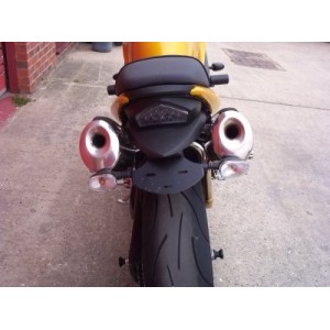 Soporte de matrícula LP0014BK Luz de matrícula incluida R&G LP0014BK