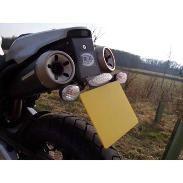 Soporte de matrícula LP0026BK Luz de matrícula incluida R&G LP0026BK