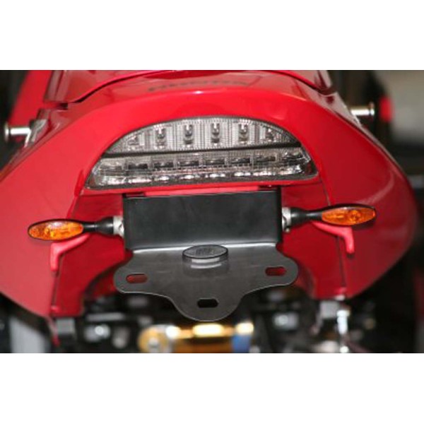 Soporte de matrícula LP0044BK Luz de matrícula incluida R&G LP0044BK