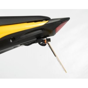 Soporte de matrícula LP0103BK Luz de matrícula incluida R&G LP0103BK