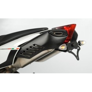 Soporte de matrícula LP0107BK Luz de matrícula incluida R&G LP0107BK