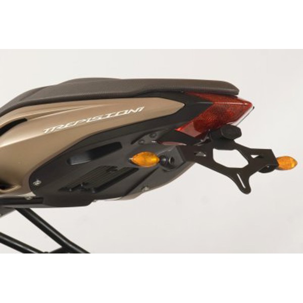 Soporte de matrícula LP0131BK Luz de matrícula incluida R&G LP0131BK