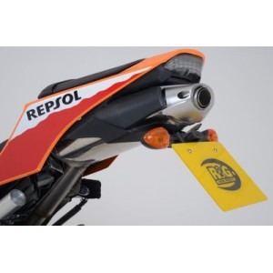 Soporte de matrícula LP0139BK Luz de matrícula incluida R&G LP0139BK