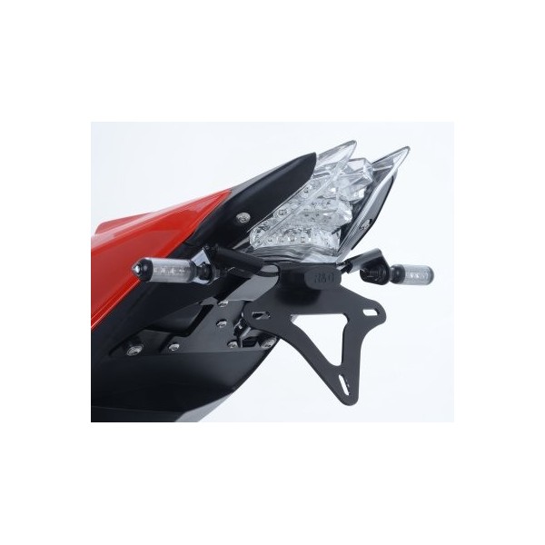 Soporte de matrícula LP0176BK Luz de matrícula incluida R&G LP0176BK