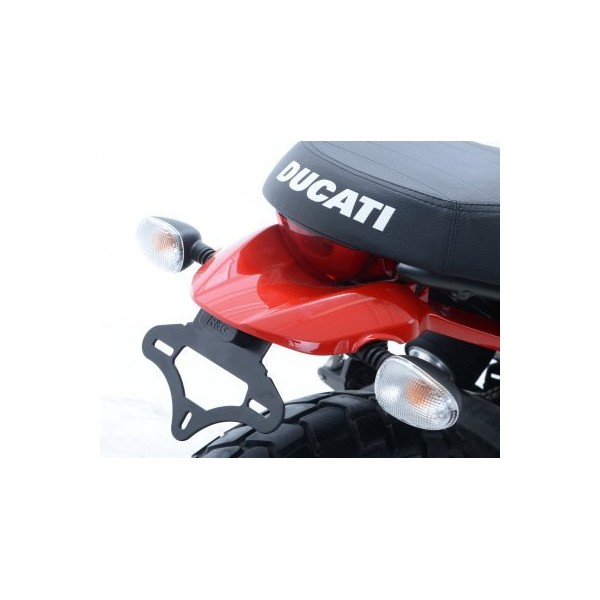 Soporte de matrícula LP0177BK Luz de matrícula incluida R&G LP0177BK