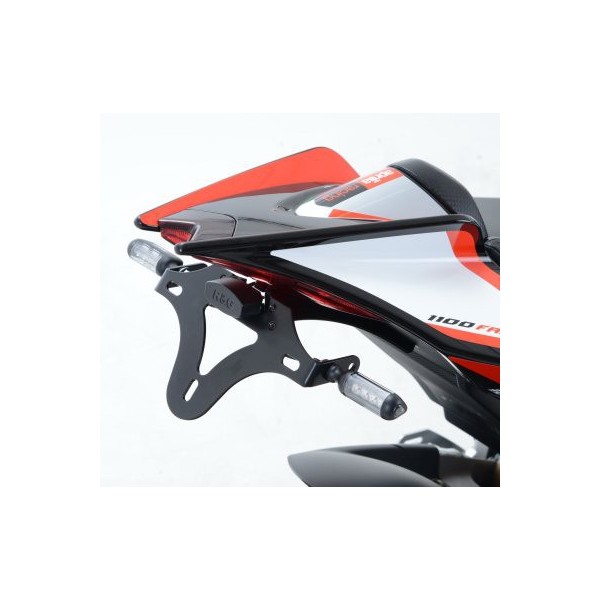 Soporte de matrícula LP0183BK Luz de matrícula incluida R&G LP0183BK