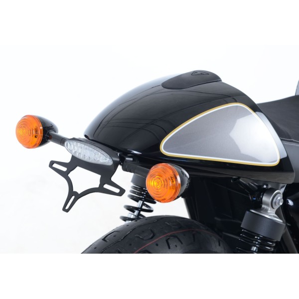 Soporte de matrícula LP0237BK Luz de matrícula incluida R&G LP0237BK