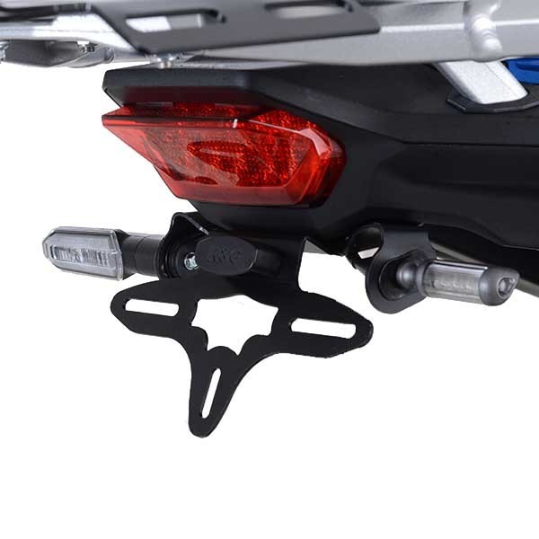 Soporte de matrícula LP0284BK Luz de matrícula incluida R&G LP0284BK