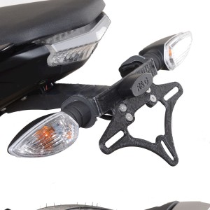 Soporte de matrícula LP0308BK Luz de matrícula incluida R&G LP0308BK