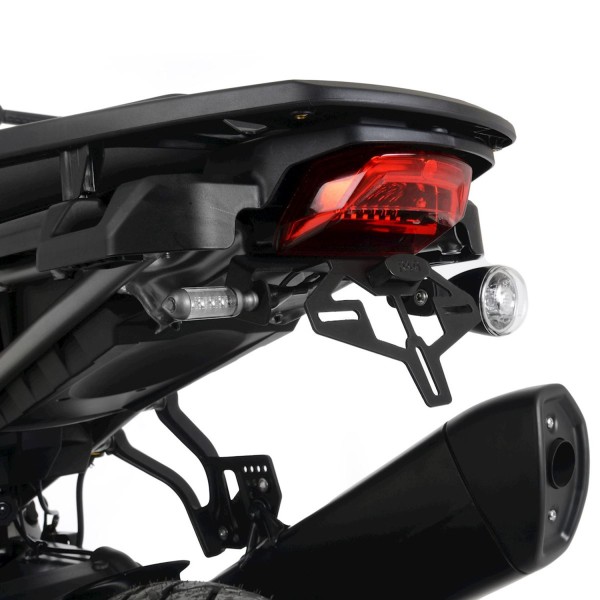 Soporte de matrícula LP0328BK Luz de matrícula incluida R&G LP0328BK