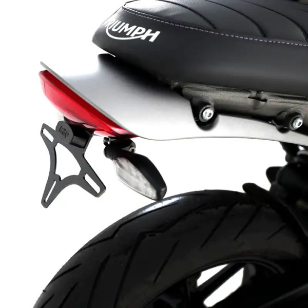 Soporte de matrícula LP0376BK  R&G LP0376BK