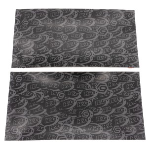 Adhesivos de tracción Race RACEGRIPSHEETBL 30.5x15.5cm (2-Piece Kit) R&G RACEGRIPSHEETBL